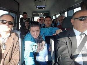 Yerel basının çilekeş isimleri Antep yolculuğunda