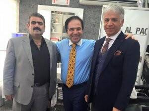 Ali Fuat Çuhadar ve Bahattin Sucu Kuaför Kemal’de