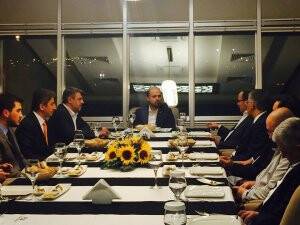 Bilal Erdoğan KOS Lezzet Sofrasında