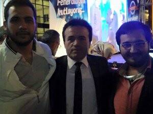 Mehmet Yaman, Muzaffer Şanlı ve Furkan Şanlı Fener alayında