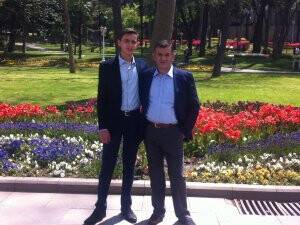 Baba, oğul Orhan’lar İstanbul’da