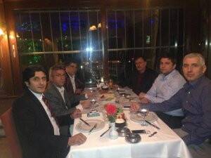 Başkanlar İstanbul’da yemekte