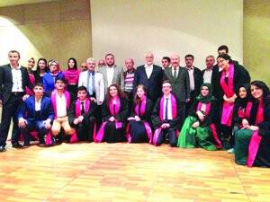 Hayrican Çuhadar’ın mezuniyet mutluluğu