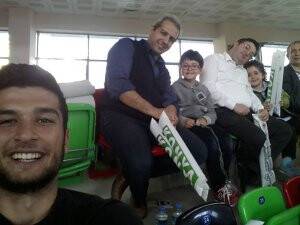 Büyükoktar ailesi TORKU Konya-Fener maçında