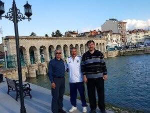 Cevdet İşbitirici Antalya’dan gelen konukları ile birlikte