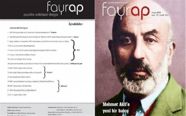 Mehmet Akif, fikir, edebiyat ve düşüncedir