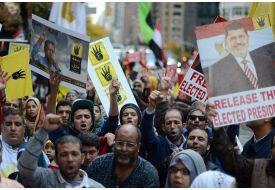 ABDde Mursi'ye Destek Gösterisi