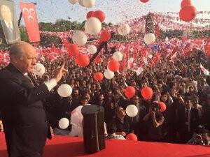 BAHÇELİ'NİN KONYA MİTİNGİ