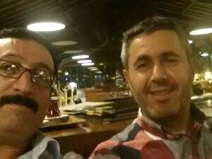 İbrahim Işık ile Mustafa Zeytuncu’dan selfie