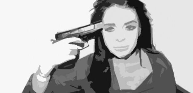 Selfie çekeceğine tetiği çekti!