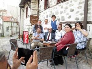 TRT program yapımcısı Sema Akkurt Sille’de