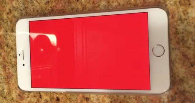 İPhone 6 kırmızı ekran sorunu ve çözümü