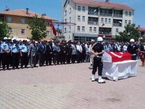 Şehit Polis Hüyük'ta Toprağa Verildi