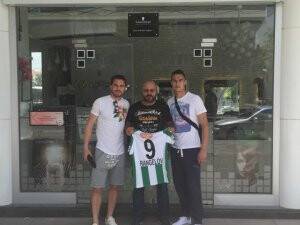 Dimitar Rangelov ve Elvis Kokoloviç’ten Ertan Gülpınar’a ziyaret