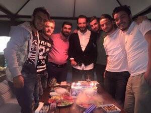 Hasan Kabze hayranları ile birlikte