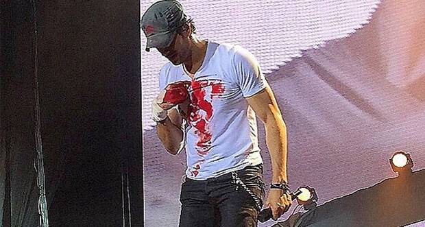 İHA'nın pervanesi ünlü şarkıcıyı kanlar içinde bıraktı