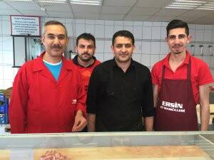 Ersin Et Kasabında yüzler gülüyor