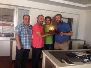 Muammer Yanmaz’a doğum günü sürprizi