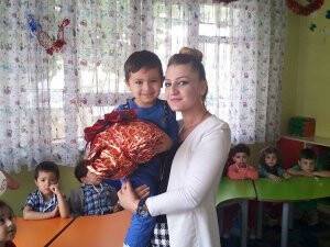 Torus ailesinde yaş günü kutlaması