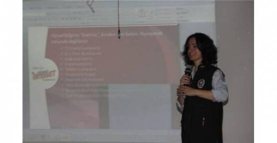 Samsun'da Güvenli İnternet Bilgilendirilmesi
