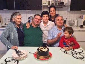 Pişkin ailesinin mutluluğu