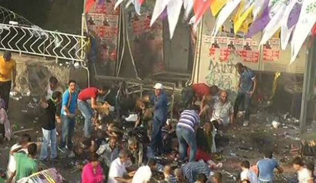 Diyarbakır'daki HDP mitingine yapılan bombalı saldırıyla ilgili 1 kişi tutuklandı