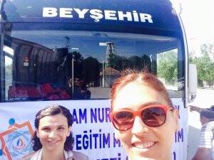 Nuriye Cahit Atay öğrencileri Beyşehir’de