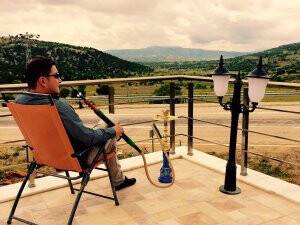 Ali Can’ın nargile keyfi