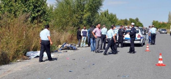 Konya'da kaza: 1 ölü, 3 yaralı