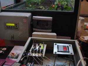 Akıllı serada el değmeden ürün yetiştirdiler