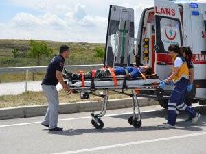 Kulu'da kaza: 1 yaralı