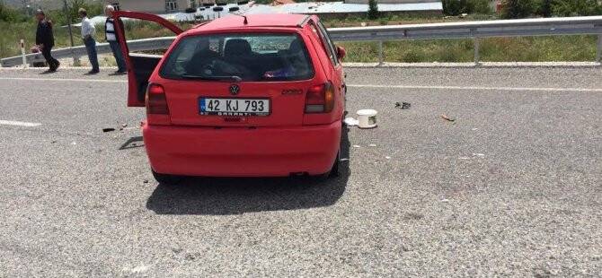 Hüyük'te feci kaza: 5 yaralı