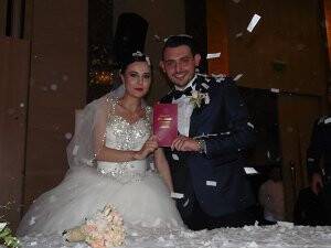 Tuğçe ile Yağız dünya evine girdi