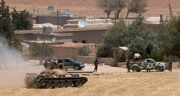 YPG Tel Abyad'a girdi