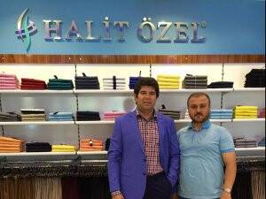 İsmail Civciv Halit Özel Giyim’de