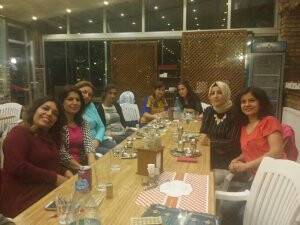 Mehmet Münevver Kurban Anadolu Lisesinin öğretmenleri Sultan Makamında