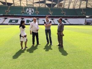 Letonya Heyetinden Torku Arena'da inceleme