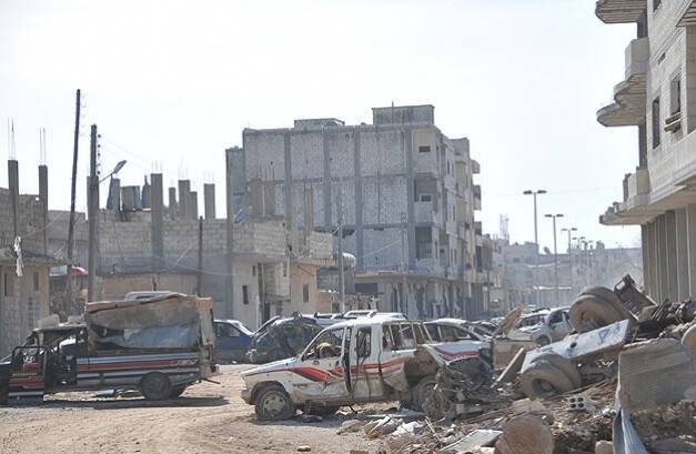 IŞİD binasını YPG havaya uçurdu