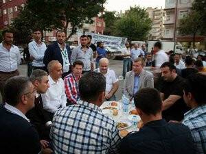 Spor yöneticileri iftarda bir arada