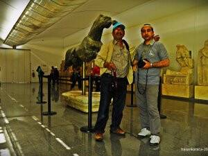 Hasan Karaca Afrodisias Müzesinde