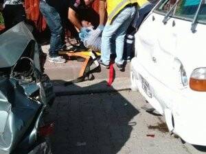 Kulu'da trafik kazası: 1 Yaralı