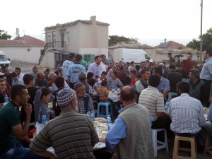 Çumra'da iftar programları sürüyor