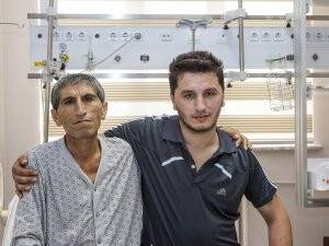 Baba oğul "can ciğer" oldu