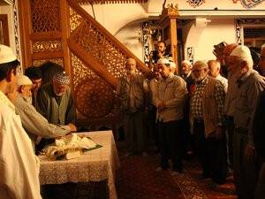 Bozkır Saadet Camisi'nde Sakal-ı Şerif ziyareti yapıldı