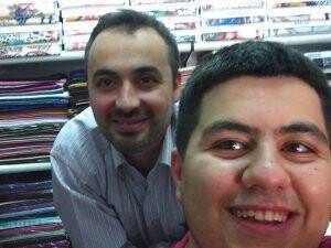 Kocamazlar Eşarptan öz çekim