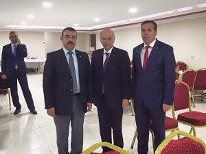 Hüsnü Öztürk, Devlet Bahçeli ile birlikte