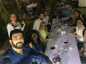 İletişimciler Derneği mensupları iftarda buluşmuşlar