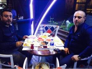 Ömer Demirhan ile Ümit Uçar sahurda