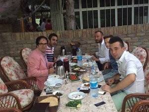 Kemal Çiçek ve çalışma ekibi Yıldız Köşkü’nde