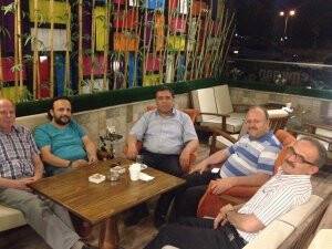 Ahmet Elden ve dostlarının Emirgan Koruluğu'nda tarihi buluşması